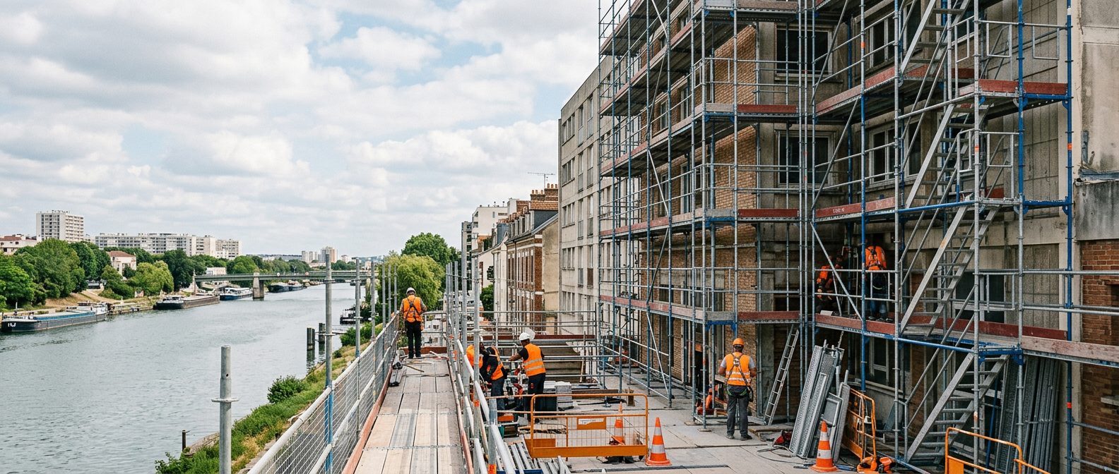 Location échafaudage Vincennes (94300)