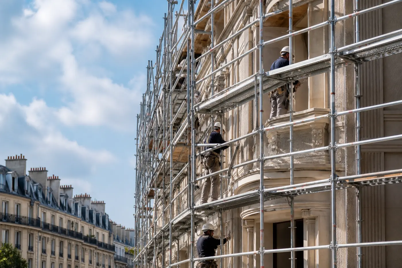 L'impact des échafaudages sur l'efficacité et la productivité des chantiers